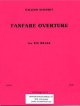 金管六重奏のためのファンファーレ　オーヴァチュア　ウィリアム　シュミット作曲