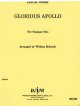 3本のトランペットのためのグロリアス　アポロ　サミュエル　ウェッブ作曲