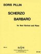 バスクラリネットとピアノのためのスケルツォ　バルバロ　　ボリス　ピリン作曲