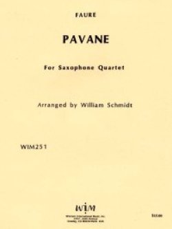 画像1: サキソフォン四重奏のためのパヴァーヌ　　ガブリエル　フォーレ作曲
