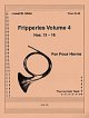 ホルン四重奏のためのフリッパリーズVol4　ロウェル・ショー作曲　 