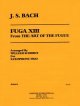 SAT サキソフォン三重奏のためのフーガ13 （フーガの技法より）　ヨハン　セバスチャン　バッハ作曲