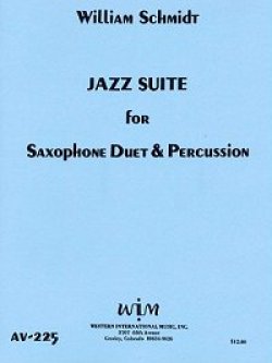 画像1: 2本のサキソフォンと打楽器のためのジャズ組曲　ウィリアム　シュミット作曲