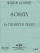 トランペットとピアノのためのソナタ　ウィリアム　シュミット作曲