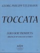 4本のトランペットのためのトッカータ  ゲオルグ　フィリップ　テレマン作曲