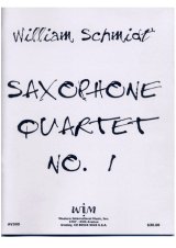 画像: サキソフォン四重奏のための第一組曲　　ウィリアム・シュミット作曲