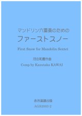 画像: マンドリン六重奏のためのファーストスノー　河合和貴作曲