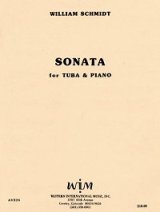 画像: テューバとピアノのためのソナタ　　ウィリアム　シュミット作曲