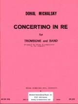 画像: トロンボーンとピアノのためのコンチェルティーノ　ニ調  ドナル　ミヒャルスキー作曲
