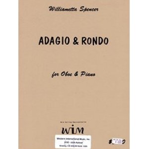 画像: オーボエとピアノのためのアダージョとロンド　　ウィリアメッタ　スペンサー作曲