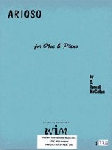 画像: オーボエとピアノのためのアリオーソ　　ランダル　マククレラン作曲