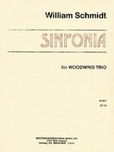 画像: 木管三重奏のためのシンフォニア  ウィリアム　シュミット作曲