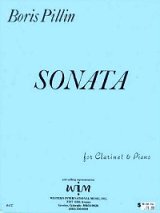 画像: クラリネットとピアノのためのソナタ　　ボリス　ピリン作曲