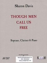画像: ソプラノ（歌）、Bbクラリネットとピアノのための「人からは自由だと呼ばれるけど」　シャロン　ディビス作曲