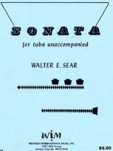 画像: 無伴奏テューバのためのソナタ  ウォルター　シャー作曲