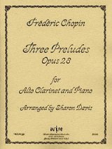 画像: アルトクラリネットのための3つのプレリュード　作品28　　フレデリック　ショパン作曲