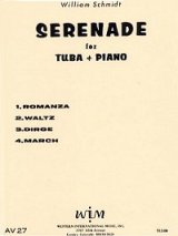 画像: テューバとピアノのためのセレナーデ　ウィリアム　シュミット作曲