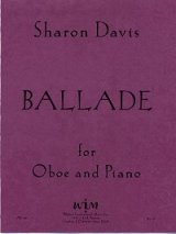 画像: オーボエとピアノのためのバラード  シャロン　ディビス作曲
