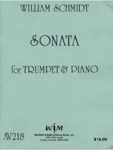 画像: トランペットとピアノのためのソナタ　ウィリアム　シュミット作曲