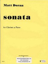 画像: クラリネットとピアノのためのソナタ　　マット　ドラン作曲