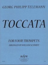 画像: 4本のトランペットのためのトッカータ  ゲオルグ　フィリップ　テレマン作曲