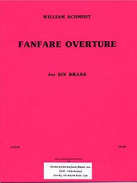 画像1: 金管六重奏のためのファンファーレ　オーヴァチュア　ウィリアム　シュミット作曲
