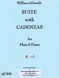 画像1: フルートとピアノのためのスイート ウィズ カデンツ　ウィリアム　シュミット作曲