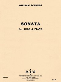 画像1: テューバとピアノのためのソナタ　　ウィリアム　シュミット作曲