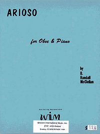 画像1: オーボエとピアノのためのアリオーソ　　ランダル　マククレラン作曲