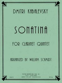 画像1: クラリネット五重奏のためのソナチネ　　ドミトリー　カバレフスキー作曲