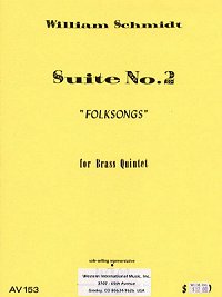 画像1: 金管五重奏のための組曲第二番　　ウィリアム　シュミット作曲