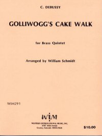 画像1: 金管五重奏のためのゴリウォーグのケークウォーク  クロード・ドビュッシー作曲