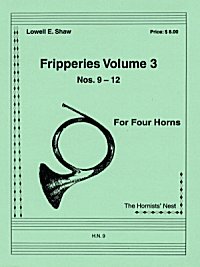 画像1: ホルン四重奏のためのフリッパリーズVol3　ロウェル・ショー作曲　 