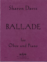 画像1: オーボエとピアノのためのバラード  シャロン　ディビス作曲