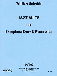 画像1: 2本のサキソフォンと打楽器のためのジャズ組曲　ウィリアム　シュミット作曲
