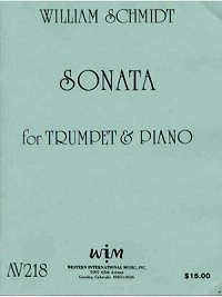画像1: トランペットとピアノのためのソナタ　ウィリアム　シュミット作曲