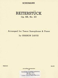 画像1: テナーサキソフォンとピアノのための騎手の歌　　ロバート　シューマン作曲