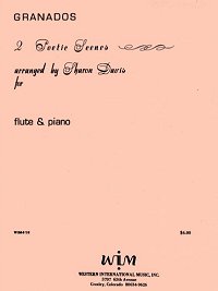 画像1: フルートとピアノのための二つの詩的情景　　エンリケ　グラナドス作曲