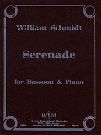画像1: バスーンとピアノのためのセレナーデ　ウィリアム　シュミット作曲