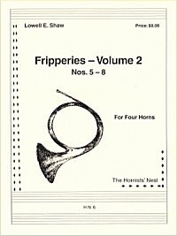 画像1: ホルン四重奏のためのフリッパリーズVol2　ロウェル・ショー作曲　 